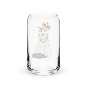 Sir Pounce Can-shaped glass