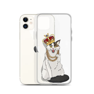 Sir Pounce Clear Case for iPhone®