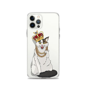 Sir Pounce Clear Case for iPhone®