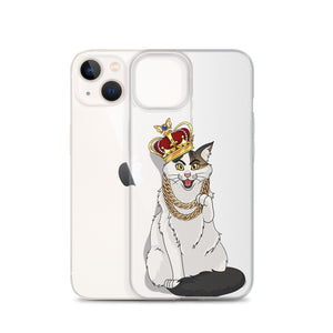 Sir Pounce Clear Case for iPhone®