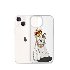 Sir Pounce Clear Case for iPhone®