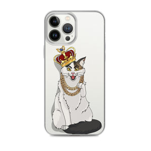 Sir Pounce Clear Case for iPhone®