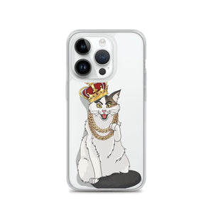 Sir Pounce Clear Case for iPhone®