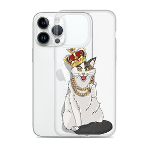 Sir Pounce Clear Case for iPhone®