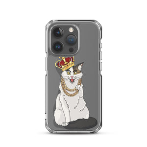 Sir Pounce Clear Case for iPhone®