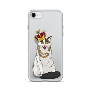 Sir Pounce Clear Case for iPhone®