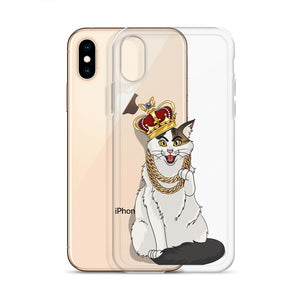 Sir Pounce Clear Case for iPhone®