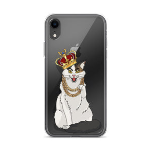 Sir Pounce Clear Case for iPhone®